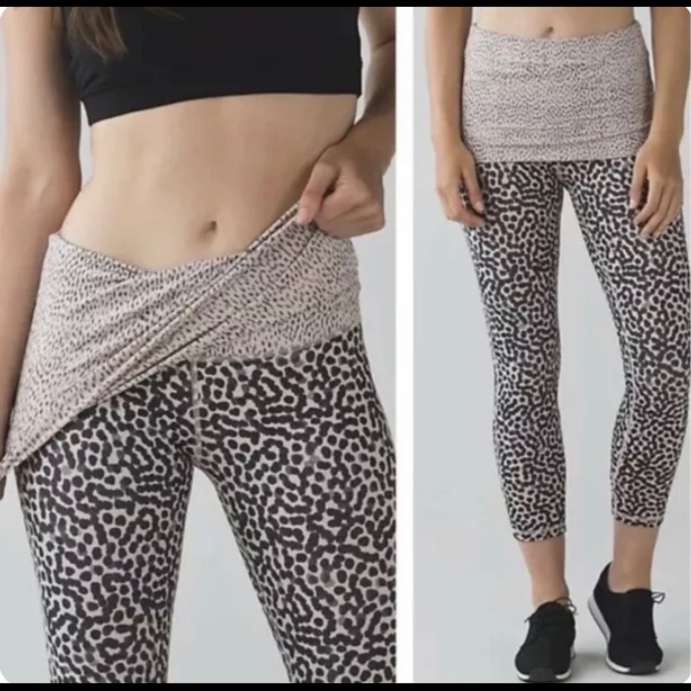 Lululemon Wunder Under Pant SE Dance *Ace Spot Grain Dottie Dash*